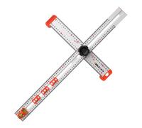 Règle d'angle de haute précision de 60 cm pour le travail du bois - Outil de mesure U1e0 - Règle de dessin en T