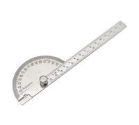 Règle D'angle De Rapporteur En Acier Inoxydable,Goniomètre,Jauge De Synchronisation,Résistant À 180,Semi-Circulaire,Charpentier,1pc - Type A
