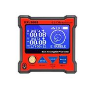 Règle d'angle électronique à deux axes, rapporteur d'angle sans affichage numérique magnétique, boîte d'inclinomètre(DXL360S)