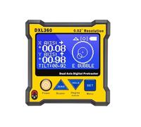 Règle d'angle électronique à deux axes, rapporteur d'angle sans affichage numérique magnétique, boîte d'inclinomètre(DXL360)