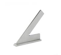 Règle d'angle en acier inoxydable à 45 degrés pour mesure angulaire et référence dans le pliage et le formage de tôles (120 x 80 mm B)