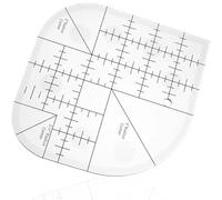 Règle d'Angle Incurvée Acrylique pour Patchwork, Couture et Courtepointe