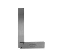 Règle d'angle mécanique en acier pour angles droits, sièges larges, précision carrée, outil de mesure à base large