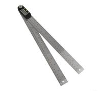 Règle d'Angle Numérique 300mm Métrique pour impérial Règle d'Angle | Verrouillage pour prÃ©cis, taille 200mm, unitÃ©s mÃ©triques impÃ©riales, construction pour robuste, usage pro(300mm)