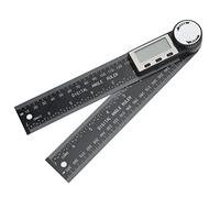 Règle d'angle numérique, outil de mesure d'angle verrouillable à 360 degrés avec affichage pour le travail du bois, charpentier, Construction, bricolage