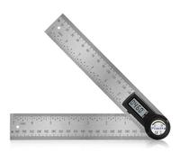 Règle D'angle Numérique, Rapporteur, Mesureur D'angle En Acier Inoxydable De 400 Mm De Longueur Avec Maintien Et Zéro