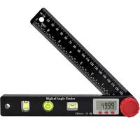 Règle D'angle Numérique, Rapporteur, Niveau À Bulle, Goniomètre, 230 Mm, 360°, Écran Lcd, Règle À Double Échelle