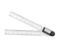 Règle d'angle rapporteur numérique avec bouton de verrouillage pour atelier de Construction