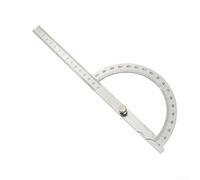 Règle d'angle réglable en acier inoxydable pour le travail des métaux - Outil de mesure d'angle précis 28 cm (15 cm)