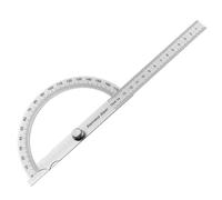 Règle D'angle Simple Résistante À 180 °,Rapporteur En Acier Inoxydable,Mesure D'angle De Travail,Précision De ± 1 °,Goniomètre Multifonctionnel - Type Typec