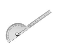 Règle D'angle Simple Résistante À 180 °,Rapporteur En Acier Inoxydable,Mesure D'angle De Travail,Précision De ± 1 °,Goniomètre Multifonctionnel - Type Type A