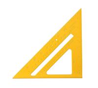 Règle D'Angle Triangulaire De 7/12 Pouces, Rapporteur, Outil De Mesure Pour Le Travail Du Bois, Lecture Rapide, Jauge De Disposition Carrée, Outil De Mesure Pour Le Travail Du Bois
