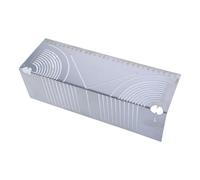 Règle d'angles en métal - Outil de marquage des angles et des courbes pour le marquage précis des courbes dans la menuiserie et la rénovation - Instrument de mesure du travail du bois