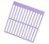 Règle d'art diamant, outil de grille texturée antidérapante, guide de peinture carrée de strass, règle de dessin en maille collée au diamant, accessoires d'outils de règle, guide de grille durable