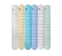 Règle De Bloc-notes Liste Contrôle Bracelets À Claquettes Multifonctions Pour Les Remplisseurs Bas Affichage Des Calendriers Bloc- Bureau Et Réfrigérateur