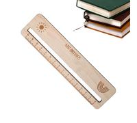 Règle de bord droite pour les étudiants - Règle de de précision de 12 pouces, outil à échelle transparente, alimentation légère de de classe | Dessin précis et de l'aide pour l'éc