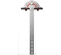 Règle de bord multifonction pour le travail du bois, équerre combinée de 50,8 cm pour règle triangulaire à onglet et outil de traçage (B)