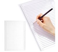 Règle de calligraphie - Modèle de lignes droites pour adresse et enveloppe, règle géométrie pour étiquetage | Plastique pour étiquettes de fête prénatale de mariage