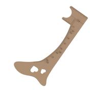 Règle de cartographie des sourcils | Modèle de cartographie des sourcils en silicone, outil de maquillage des sourcils, outil de maquillage professionnel pour femmes, filles, débutants
