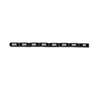 Règle de chaîne à maillons flexible avec échelle de 2,5 cm pour des mesures précises autour des coins et des obstacles, jeu de table, ruban à mesurer