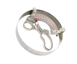 Règle de chapeau - Outil de mesure de circonférence de chapeau, règle de chapeau de type ciseaux avec échelle transparente | Mesureur de tête léger pour la , les chapeaux faits à la main, le