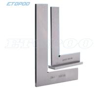 Règle de charpentier en forme de L, jauge de marquage, carré à bord plat résistant, essai à lame, angle carré, 90 150x100mm with base