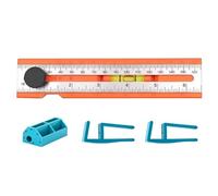 Règle De Charpentier Réglable Et Jauge Portable Pour Coupes De Travail Du Bois | Outil D'angle 3D Arrangement Système Hydraulique Tuyau Guide De Forage