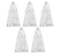 Règle de cosinus de pochoir parabolique mathématique pour enseignant, modèle parabolique de règle de parabole d ' étudiant pour les fonctions mathématiques Pochoirs de courbes mathématiques