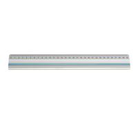 Règle de coupe WEDO 300 mm en aluminium avec arête en acier
