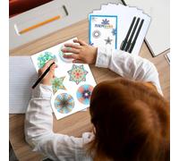 Règle de courbe pour la fabrication de motifs, modèles de dessin en | 28x outil de dessin géométrique des dirigeants,POCHETS STACHING DE STACHING DE DROIS IRRÉGULAIRE