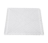 Règle de courtepointe 12,5x12,5 pouces |Modèle acrylique haute transparence pour une coupe précise du tissu |Lignes doubles couleurs pour foncés/tissus