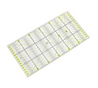 Règle de Couture 15x30 cm - Règle Patchwork Précise avec Marques d'Angle, Idéale pour Repassage, Quilting et Projets de Couture - Accessoire Indispensable