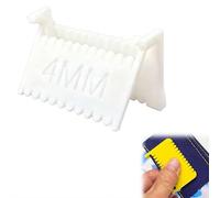 Règle de couture à clipser, verrou de point à la main et jauge de couture pour points uniformes, modèles de matelassage avec espacement de 2 mm, 3 mm, 4 mm, outil de couture pour accessoires de