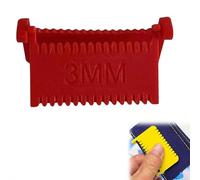 Règle de couture à clipser, verrou de point à la main et jauge de couture pour points uniformes, modèles de matelassage avec espacement de 2 mm, 3 mm, 4 mm, outil de couture pour accessoires de