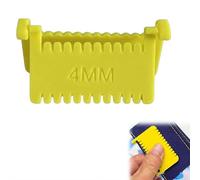 Règle de couture à clipser, verrou de point à la main et jauge de couture pour points uniformes, modèles de matelassage avec espacement de 2 mm, 3 mm, 4 mm, outil de couture pour accessoires de