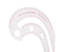 Règle De Couture Courbe Française, Kit De Règle De Fabrication De Motifs De Courbe Française, Outil De Modèle De Dessin En Forme De Virgule De 41 Cm, Ensemble De Règles De Couture Métriques Claires, M