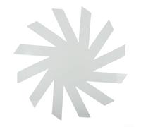 Règle de couture et modèle de panier en spirale tissé, comprend plusieurs tailles pour travaux manuels et paniers de rangement créatifs (38,1 cm)