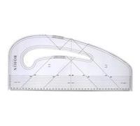 BOHIN France – Règle couture tout-en-un – Plastique transparent 42 x 19 cm – 1 pièce