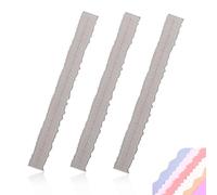 Règle de déchirement de papier 3 pièces, règle de déchirement de papier en métal outil de mesure de bords irréguliers outil de mesure de pont en acier au carbone multifonctionnel