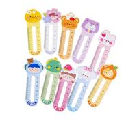 Règle De Dessin Animé Marque-pages En Papier Diviseur De Page Pour Enseignant Étudiant Enfant Marquage De Lecture Dessin Pour Les Amateurs De Livres 50 Pièces