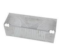 Règle de dessin d'angle arrondi, tube carré, multifonction, pliable, angle droit, outil de dessin, ligne de tiroir, règle de dessin