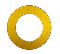 Règle de dessin ronde réglable de 10 mm à 77 mm Règle boussole ronde rotative Outil de travail du bois pour mesurer le jaugeage