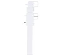 Règle de distance pupillaire optique (PD) - Plage de mesure de 0 à 100 mm - Outil de soins oculaires en plastique PVC pour optométristes et cliniques ophtalmiques