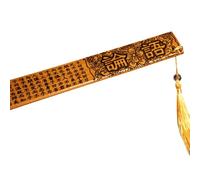 Règle de gestion de salle de classe en bambou pour enseignants, instrument de mesure à double usage et aide à la discipline, échelle de mesure précise