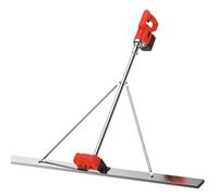 Règle de grattage électrique for béton, niveleur sol manuel, élargissement et épaississement, règle vibrante au lithium grande capacité,Construire la série