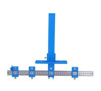 Règle de Guidage Amovible 5mm pour Perçage - Gabarit de Positionnement Outil de Perforation Jig de Charpentier Outil à Main