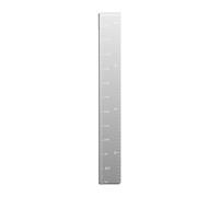 Règle de hauteur avec autocollants, planches de croissance pour et bébés, règle de hauteur en acrylique, tableau de mesure miroir pour garçons et filles, échelle claire, tableau de croissance