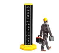Règle de hauteur égale - Échelle de mesure graduée de maçonnique, outil de positionnement de niveau horizontal, jauge d'alignement de construction durable pour travaux de précision, pour la maçonnerie