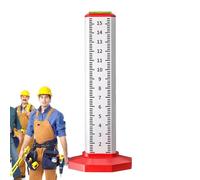 Règle de hauteur égale en d'aluminium - Échelle de mesure de maçon de 100 cm, outil de nivellement de précision, jauge d'élévation horizontale, outil à main durable | Positionnement profession