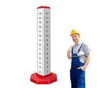 Règle de hauteur égale en d'aluminium, règle de hauteur égale | Échelle graduée de maçon, de positionnement de niveau, d'élévation horizontale, outil à main pour père